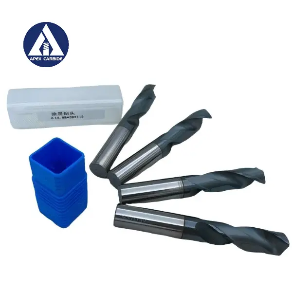 Tungsten Solid Carbide  Drills with Coated Customized Car...