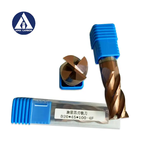 HRC55 High Performance Solid Carbide Milling Cutter