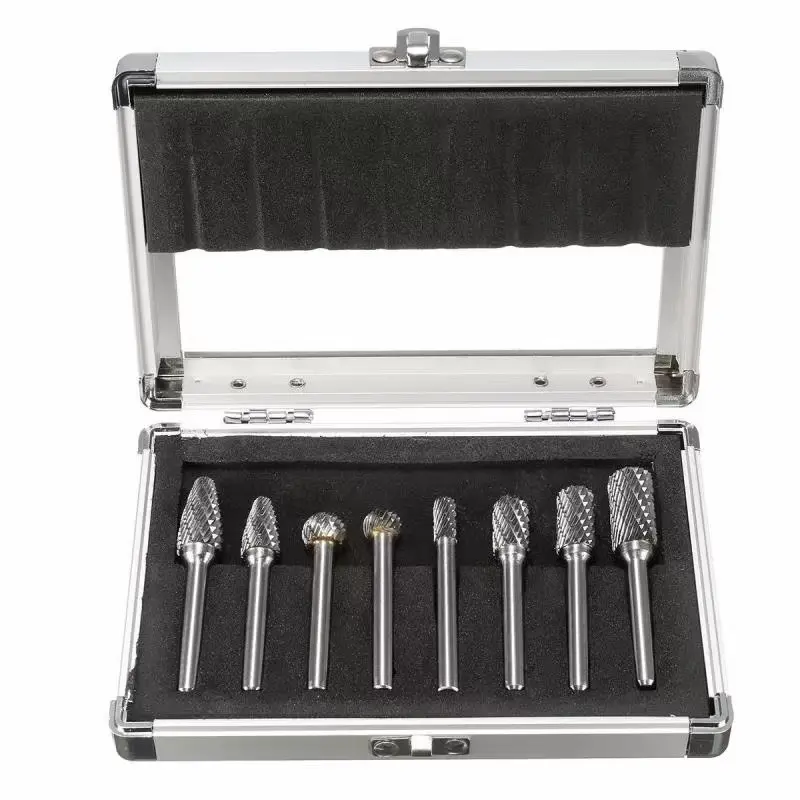 Good User Reputation for 2 Flutes For Cnc - Carbide Rotary Burrs Set with Double Cut – CEMENTED CARBIDE