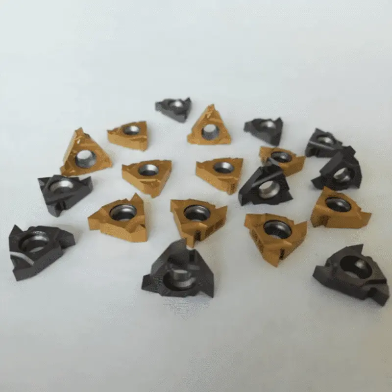 OEM China Milling Tools - Cemented Carbide Threading Inserts PVD Coating 16erag60/16nrag60 Use for Tapping Tools – CEMENTED CARBIDE Featured Image