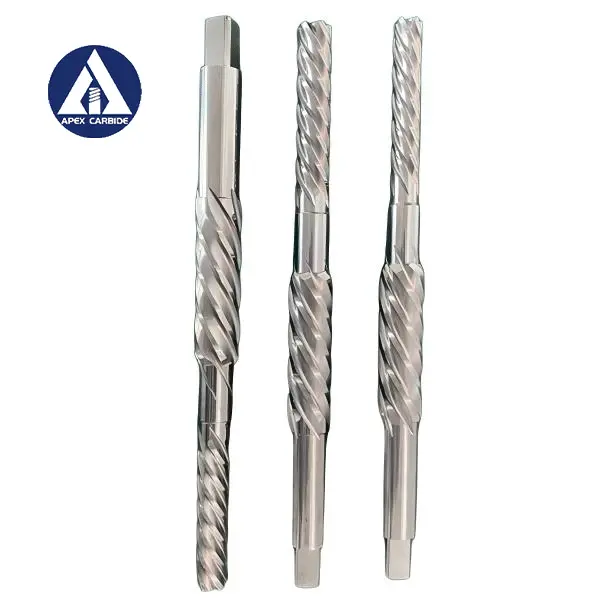 Solid Cemented Carbide Reamers Tungsten Carbide Customize...
