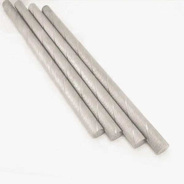 Reasonable price Custom Tolerance Polished Round Bar - Factory Supply Tungsten Carbide Rods with two helix holes Double spiral/twisted holes rods with 30 or 40 degree – CEMENTED CARBIDE detail pictures